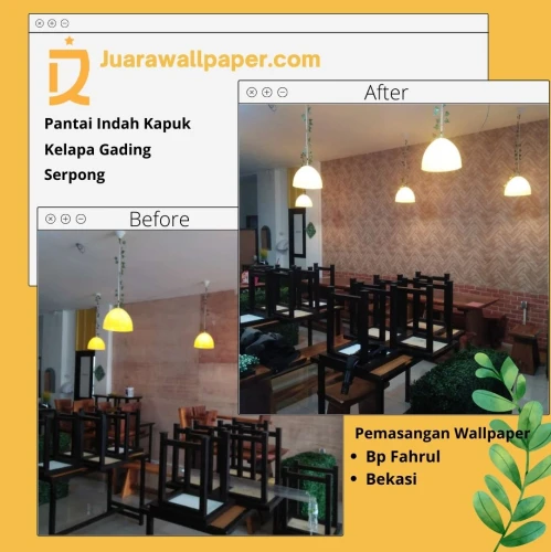 Project PEMASANGAN WALLPAPER BPFAHRULBEKASI 2