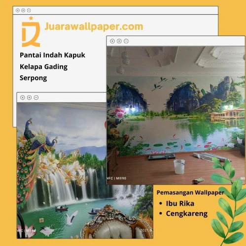 Project Pemasan Wallpaper Custom Ibu RikaCengkareng 2