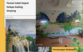 Pemasan Wallpaper Custom Ibu RikaCengkareng