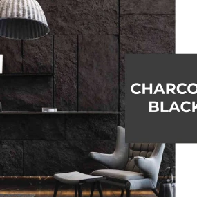 Clading Stone Charcoal Black
